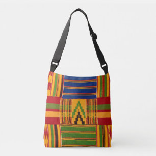 Crossbody-blogg för afrikansk utskrift axelväska