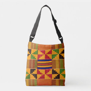 Crossbody-blogg för afrikansk utskrift axelväska