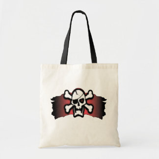 crossbones tygkasse
