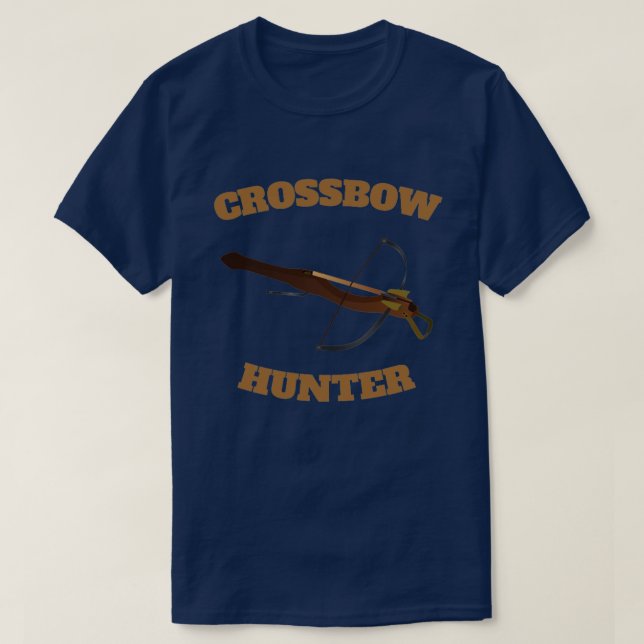 Crossbow Hunter Archery T Shirt (Design framsida)