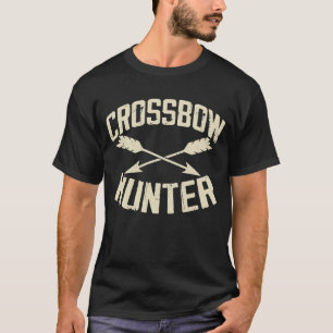 Crossbow Hunter Pappa Gift T Shirt