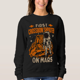 Crossbow Shooter Astronaut T Shirt
