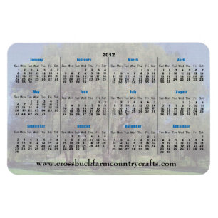 Crossbuck Farm 2012 Calendar Magnets Magnet
