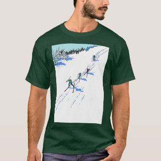 Crosscountry Skiing T Shirt