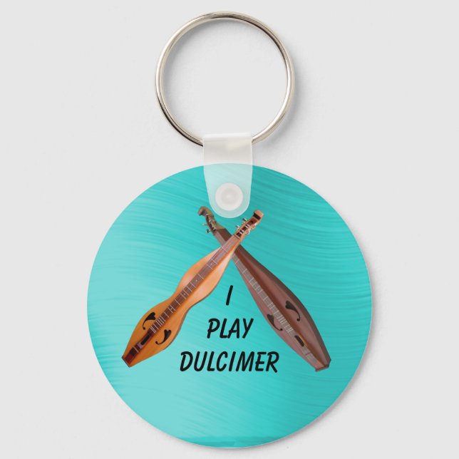 CROSSED DULCIMER-KEYCHAIN NYCKELRING (Framsida)