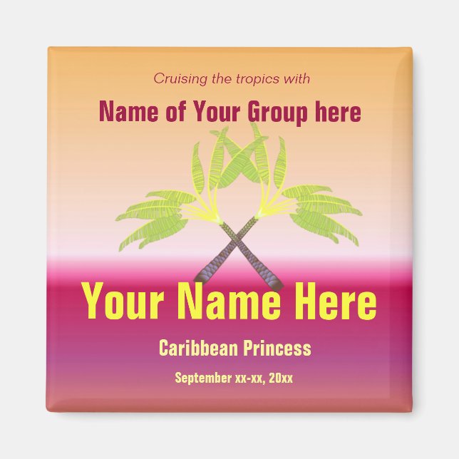 Crossed Handflatan Grou[ Cruise Magnet (Framsidan)