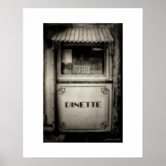 Crosser Diner Lisbon Ohio Affisch Print