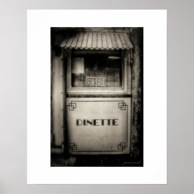 Crosser Diner Lisbon Ohio Affisch Print (Framsidan)