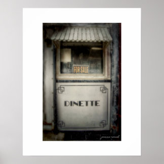Crosser Diner Lisbon Ohio Affisch Print