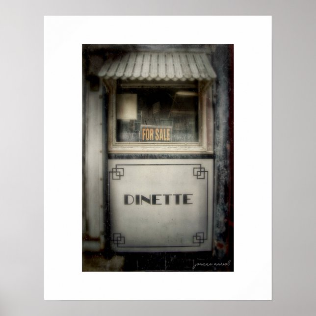 Crosser Diner Lisbon Ohio Affisch Print (Framsidan)