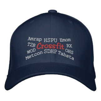 Crossfit cap broderad keps