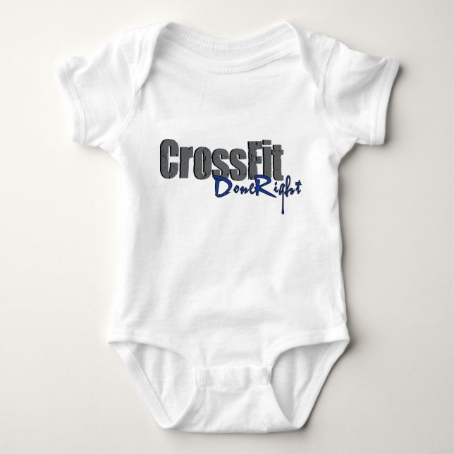 CrossFit DoneRight logotyp T-shirt (Framsida)