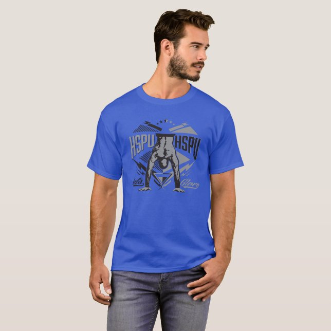 Crossfit HSPU T-shirt (Hel framsida)