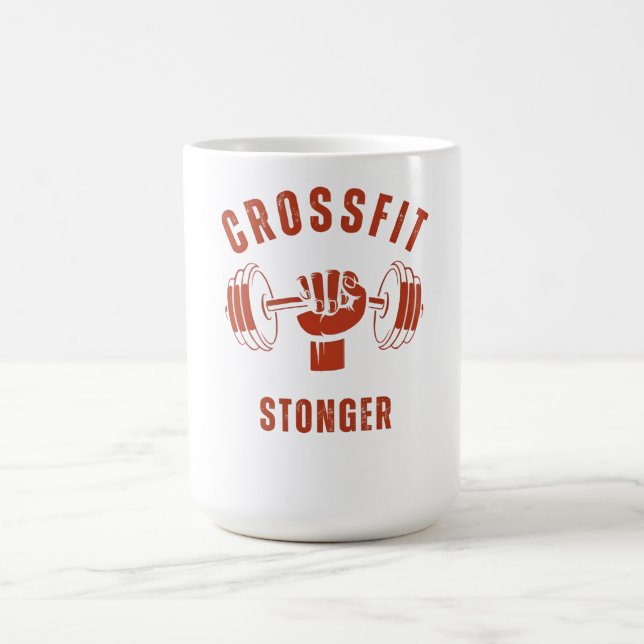CrossFit Stronger--Power & Strength Mindset Kaffemugg (Center)