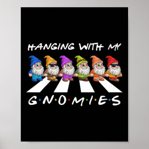 Crossgångs Roligt Jul Hanging med mina favoriter f Poster