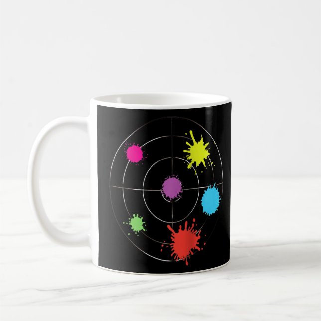 Crosshair Aim Paintball Airsoft Softair Bollar Aim Kaffemugg (Vänster)