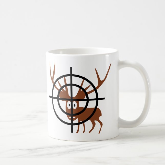 Crosshairhjort Kaffemugg (Höger)