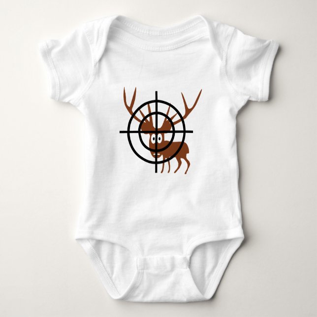 Crosshairhjort Tee Shirt (Framsida)
