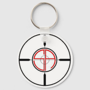 Crosshairs Nyckelring