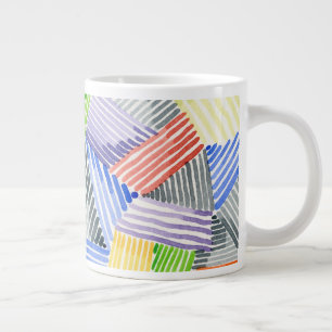 Crosshatch Quilt I Jumbo Mugg
