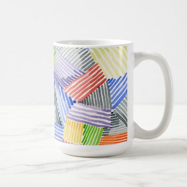 Crosshatch Quilt I Kaffemugg (Höger)