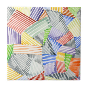 Crosshatch Quilt I Kakelplatta