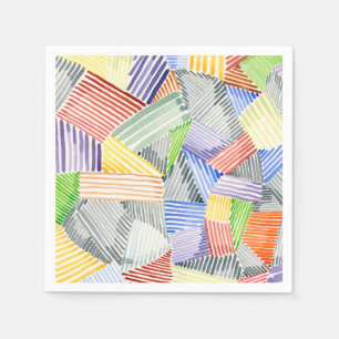 Crosshatch Quilt I Pappersservett