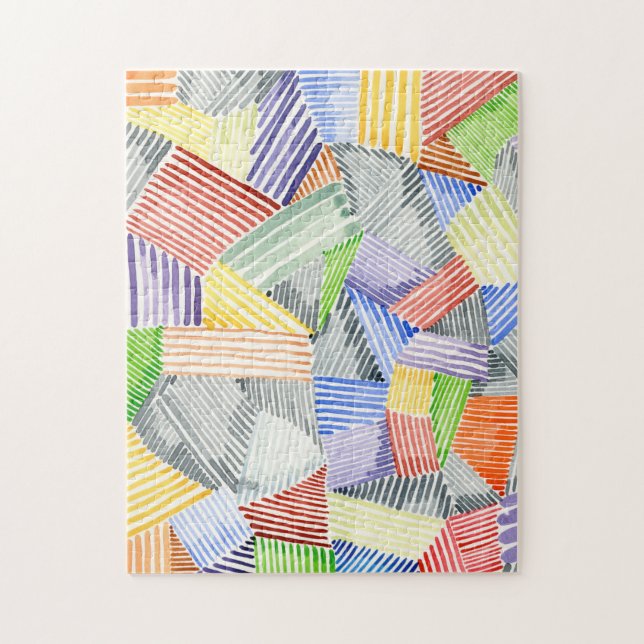 Crosshatch Quilt I Pussel (Vertikal)