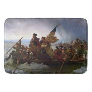 Crossing Delaware 1776: General George Washington Badrumsmatta