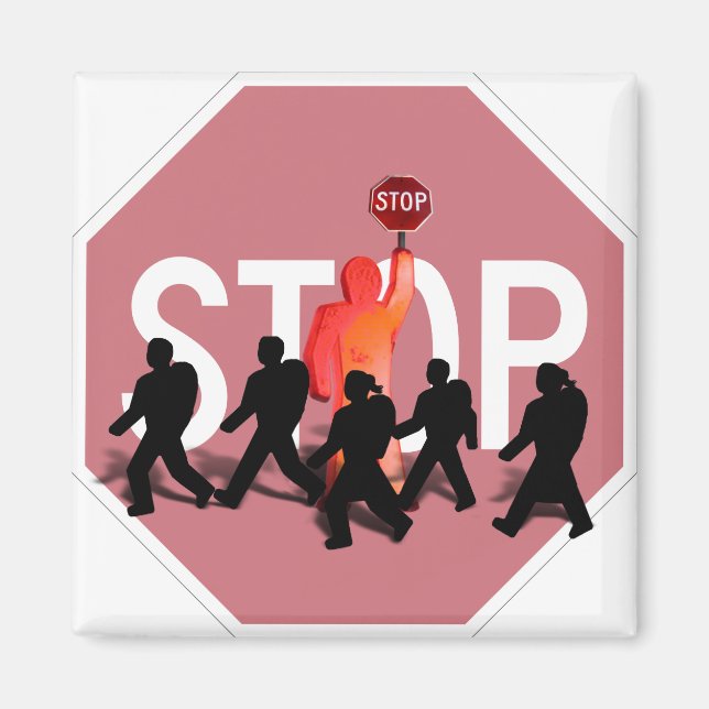 Crossing Guard Magnet (Framsidan)