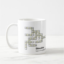 Crossmath Pussel 1 Kaffe Mugg
