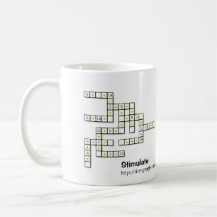 Crossmath Pussel 1 Kaffe Mugg