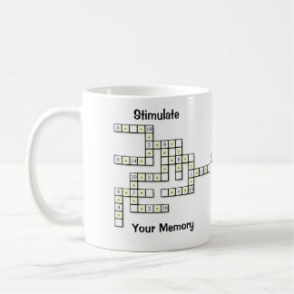 Crossmath Puzzle Coffee Mug Kaffemugg
