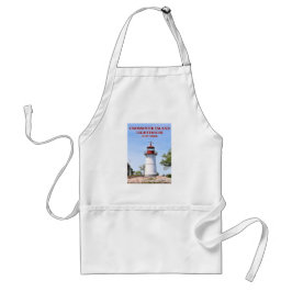 Crossover Island fyr, New York Apron Förkläde