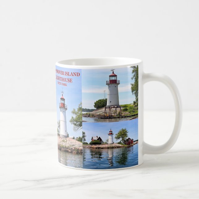 Crossover Island fyr, New York Mugg (Höger)