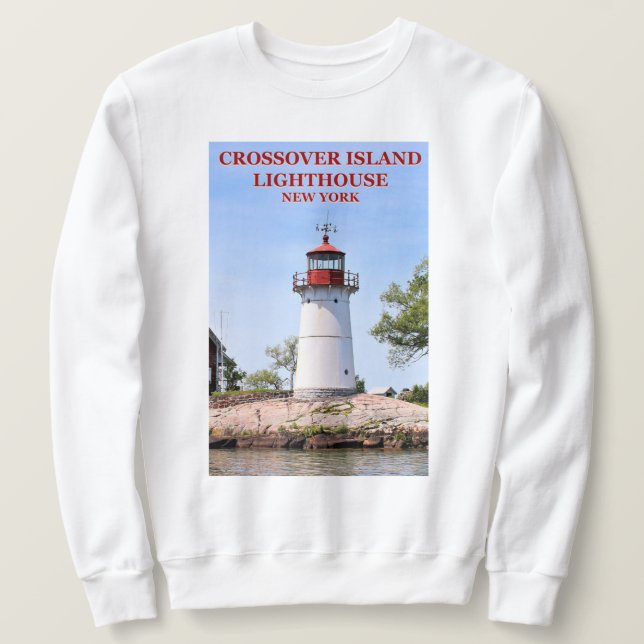 Crossover Island fyr, New York Sweatshirt (Design framsida)