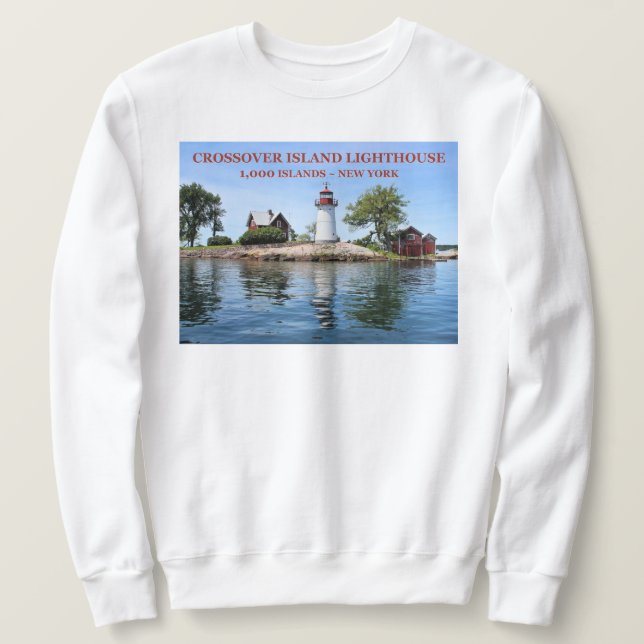 Crossover Island fyr, New York Sweatshirt (Design framsida)
