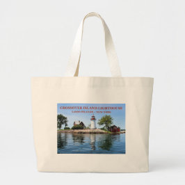 Crossover Island fyr, New York Tote Bag Jumbo Tygkasse
