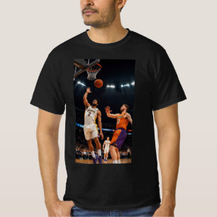 Crossover Kung: Premium Basketball Rörelse T-shirt