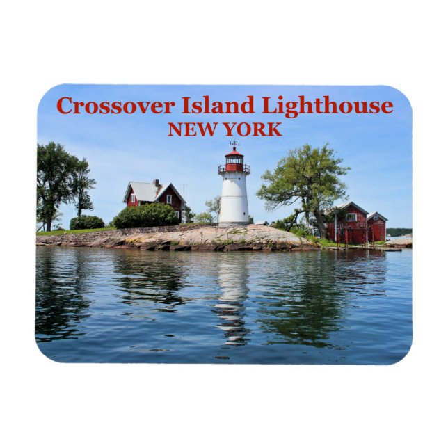Crossover-ön fyr, New York Flexi-Magnet Magnet (Horisontell)