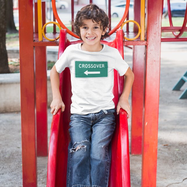 Crossover Road Sign T Shirt (Skapare uppladdad)