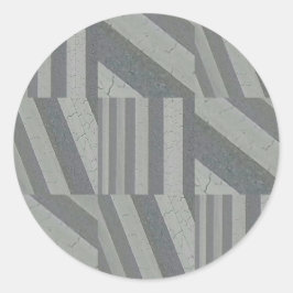 Crosspromenage Collage Runt Klistermärke