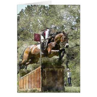 Crosst country hälsningskort