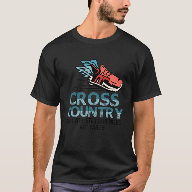 Crosst country jargong för reella Idrottsmän, Spri T Shirt (Framsida)