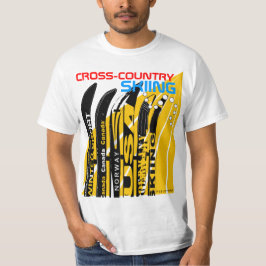 Crosst country skida den vintersportSnowblade T Shirt