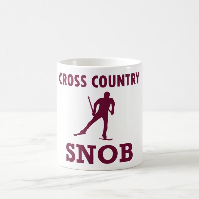 Crosst country skida snobbet kaffemugg (Center)
