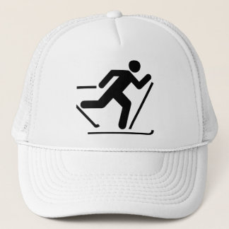 Crosst country skida symbolhatten truckerkeps