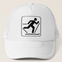 Crosst country skida symbolhatten