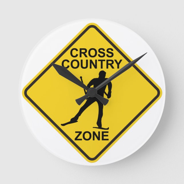 Crosst country skida zonen rund klocka (Framsida)
