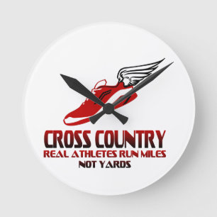 Crosst country spring rund klocka